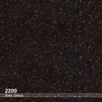 ورق توتم مدل 2209 Black Galaxy - رنگ مشکی با نقاط ریز و پراکنده سفید یا نقره ای