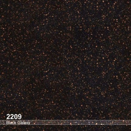 ورق توتم مدل 2209 Black Galaxy - رنگ مشکی با نقاط ریز و پراکنده سفید یا نقره ای