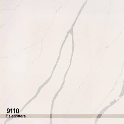 ورق توتم مدل 9110 Balenottera - رنگ سفید با رگه های طوسی