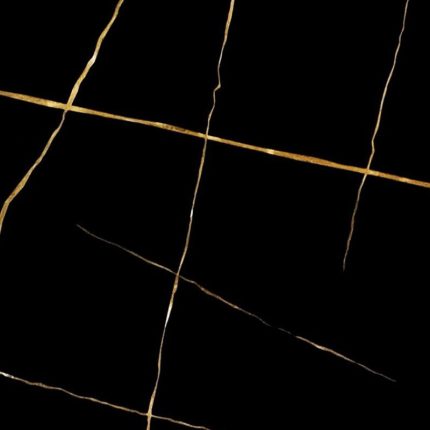 ورق فرمینو مدل FO-800-Sahara Noir-Golden-Black کالکشن رگه سه بعدی