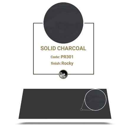 ورق مارمونایت پرو مدل PR301-solid-charcoal به رنگ ذغالی